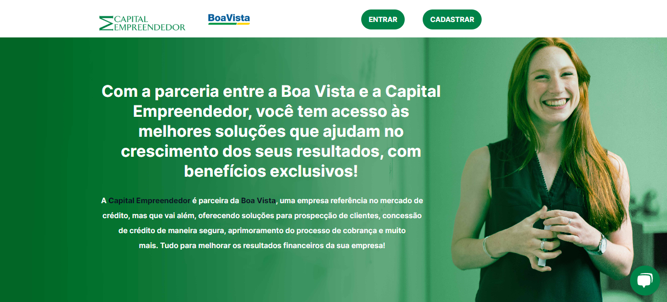 Capital Empreendedor agora é parceria da Boa Vista